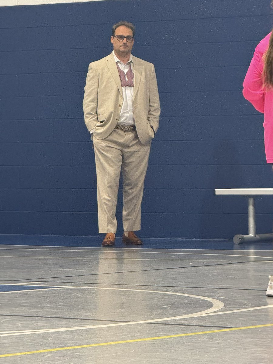 SEisbergWCIV's tweet photo. Tough test ahead tonight for Erin Eisberg and Carpetbaggers Flooring. 

Staring across the net at the Pat Riley of 11-12 year old volleyball sideline fashion, @peplawchs 

Assuredly, facing a team with zero eligibility issues and a comfortable NIL slush fund. https://t.co/JDe63qsIGT