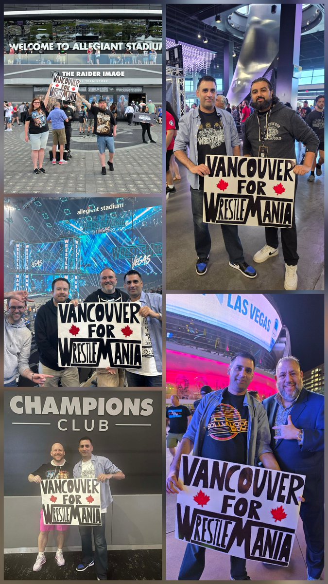 y2jdogg's tweet photo. Grateful to have attended my seventeenth @WWE #WrestleMania this past week. Definitely one for the books and many long-lasting memories made. https://t.co/kFOyze7OVW