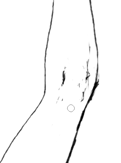 recently, if i find myself having trouble where the elbow or joint is, i just draw the bone to visualize then erase it like that one spongebob joke lol 