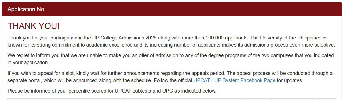salamat, UP! you're still the dream.