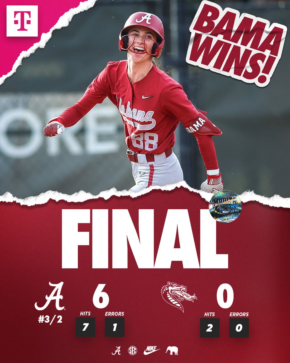 Alabama Softball tweet media