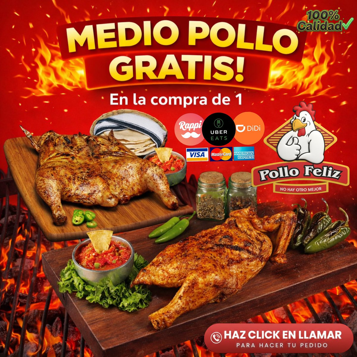 #MARTES 2 Pollos x $319 ó 1/2Pollo GRATIS! ☎️5 de diciembre Tel:2225159 ☎️Aeropuerto:2211906 ☎️Aramara:2097533 ☎️Pitillal:2240474 ☎️Bobadilla:2994541 ☎️Coapinole:2991169 ☎️Infonavit:2259759 ☎️Ixtapa:2810400☎️San José:2952333 ☎️:San Vicente:3222231833 #PuertoVallarta #pv #vallarta