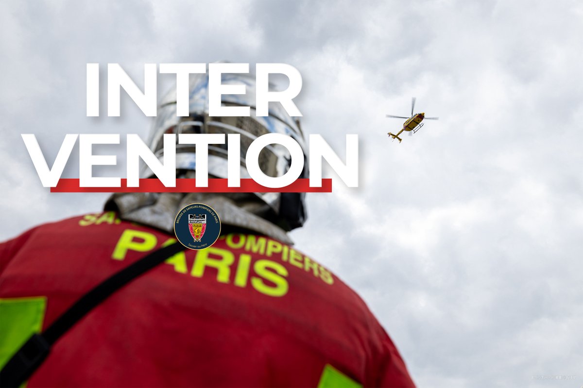 PompiersParis's tweet image. 🚨[#Intervention] Ce mardi 21 avril, vers 15h00, les sapeurs-pompiers de Paris sont intervenus pour secourir une personne coincée sous un bloc de béton sur un chantier à #Paris15. 

🚒Face à la gravité de la situation, une équipe spécialisée du RSMU (recherche et sauvetage en