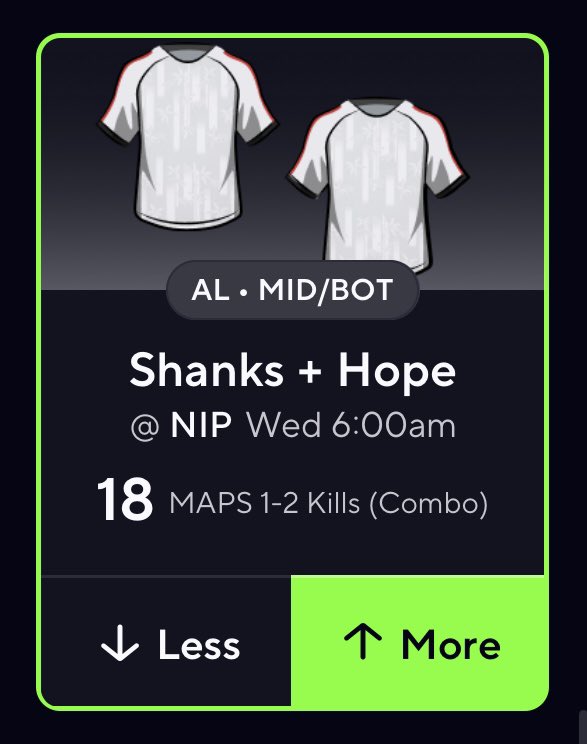 HighRollers_X's tweet image. LoL POTD 👾

No writeup needed for these 2 guys they should get it done although i am skeptical on why this is low but most def the clear favorites to win this series 🎱

#GamblingX #POTD