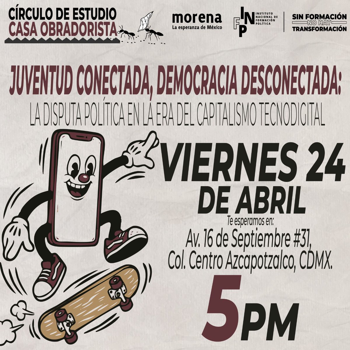 Red Nacional de Círculos de Estudio tweet media