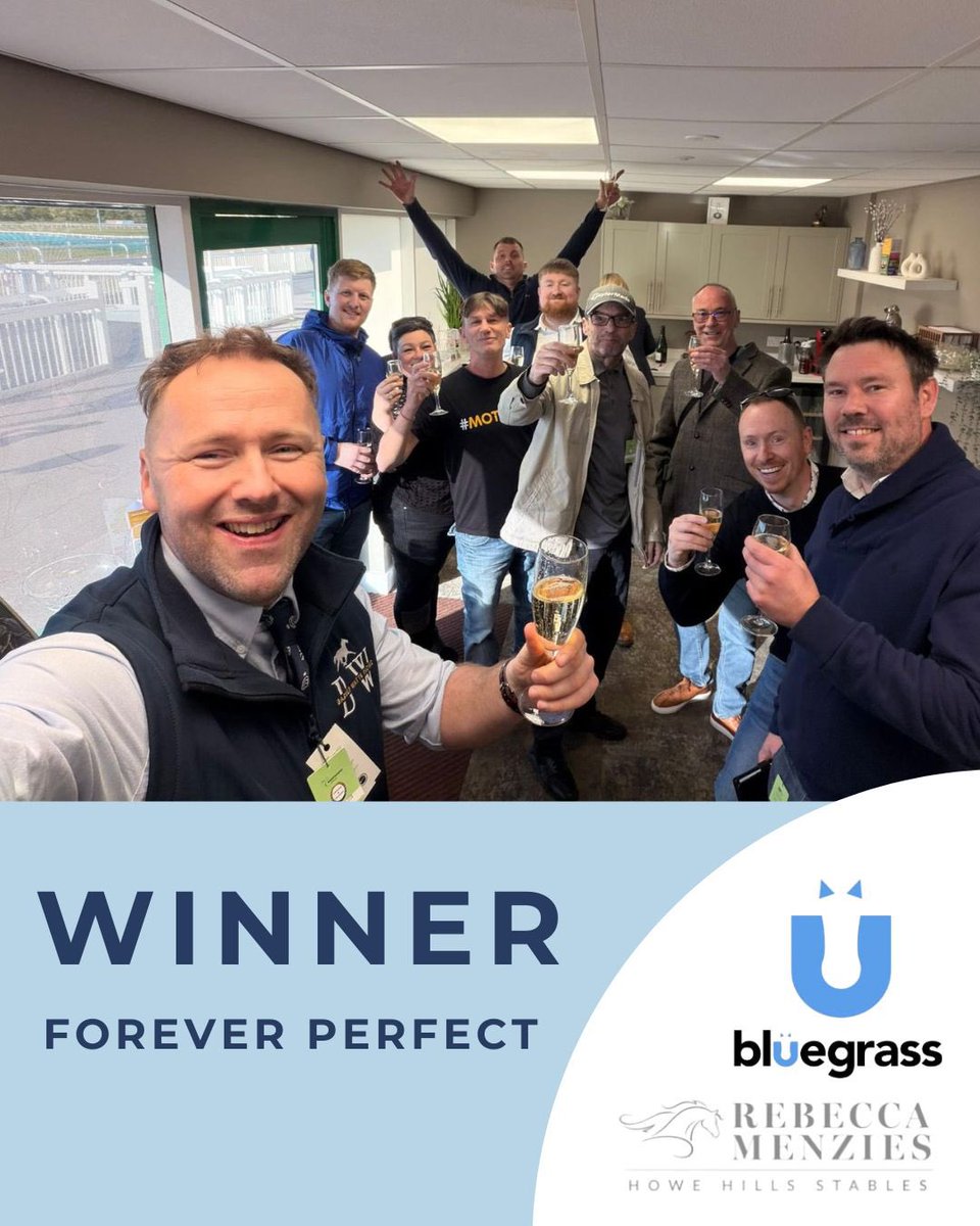 RebeccaEMenzies's tweet photo. 🏆 WINNER 🏆

Forever Perfect flies home at Wolverhampton! 🐎💨

A brilliant ride by @kaiyafraser 👏🔥
Big congratulations to the owners, Basher Watts Racing Syndicate 6 🎉

Another winner powered by @bluegrasshorsefeed 💪

#Winner #Racehorse #WolverhamptonRaces #TeamMenzies #PoweredByBluegrass #HorseRacing #RacingLife