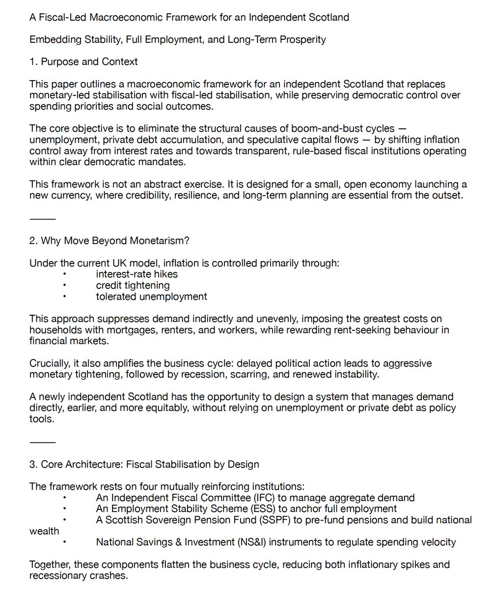 NewnhamTony's tweet image. 1/2Danny, you’re demanding an inventory of the contents before you’ve appraised the structural integrity of the building. The #IFC is the architecture; the #ESS &amp;amp; #SSPF are the foundations. A sovereign mission is evaluated on its logic, not a pre-independence shopping list. 🏴󠁧󠁢󠁳󠁣󠁴󠁿⚖️