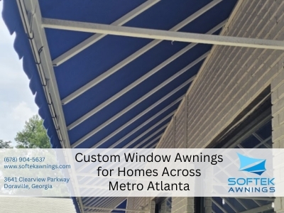 ABNewswire's tweet image. Softek Awnings Highlights Custom Window Awnings for Homes Across Metro Atlanta dlvr.it/TS8fMD #BuildingConstruction #HomeGarden #Lifestyle