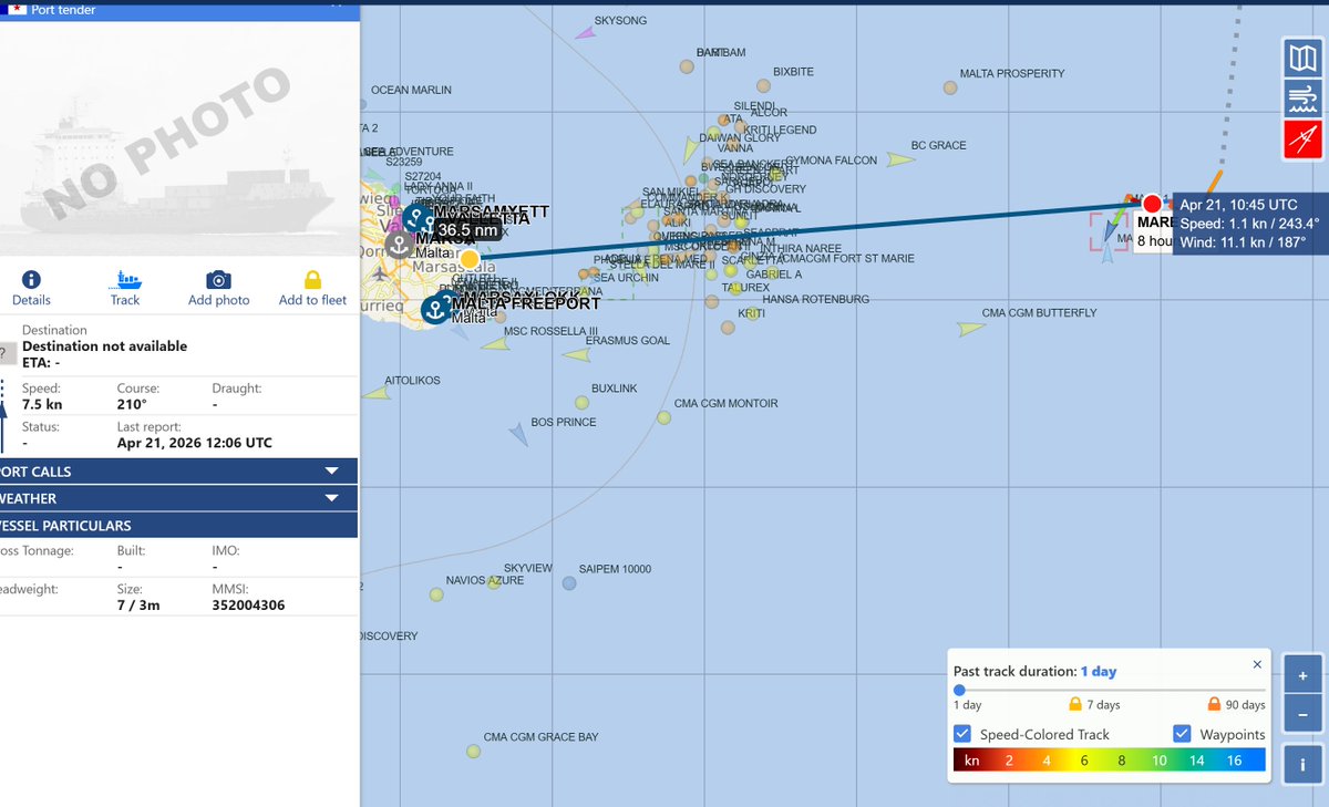 TrafficoNaviOnc's tweet image. altri dettagli della prima fermata  ( con recupero?) adesso la #Solidaire naviga verso la Libia