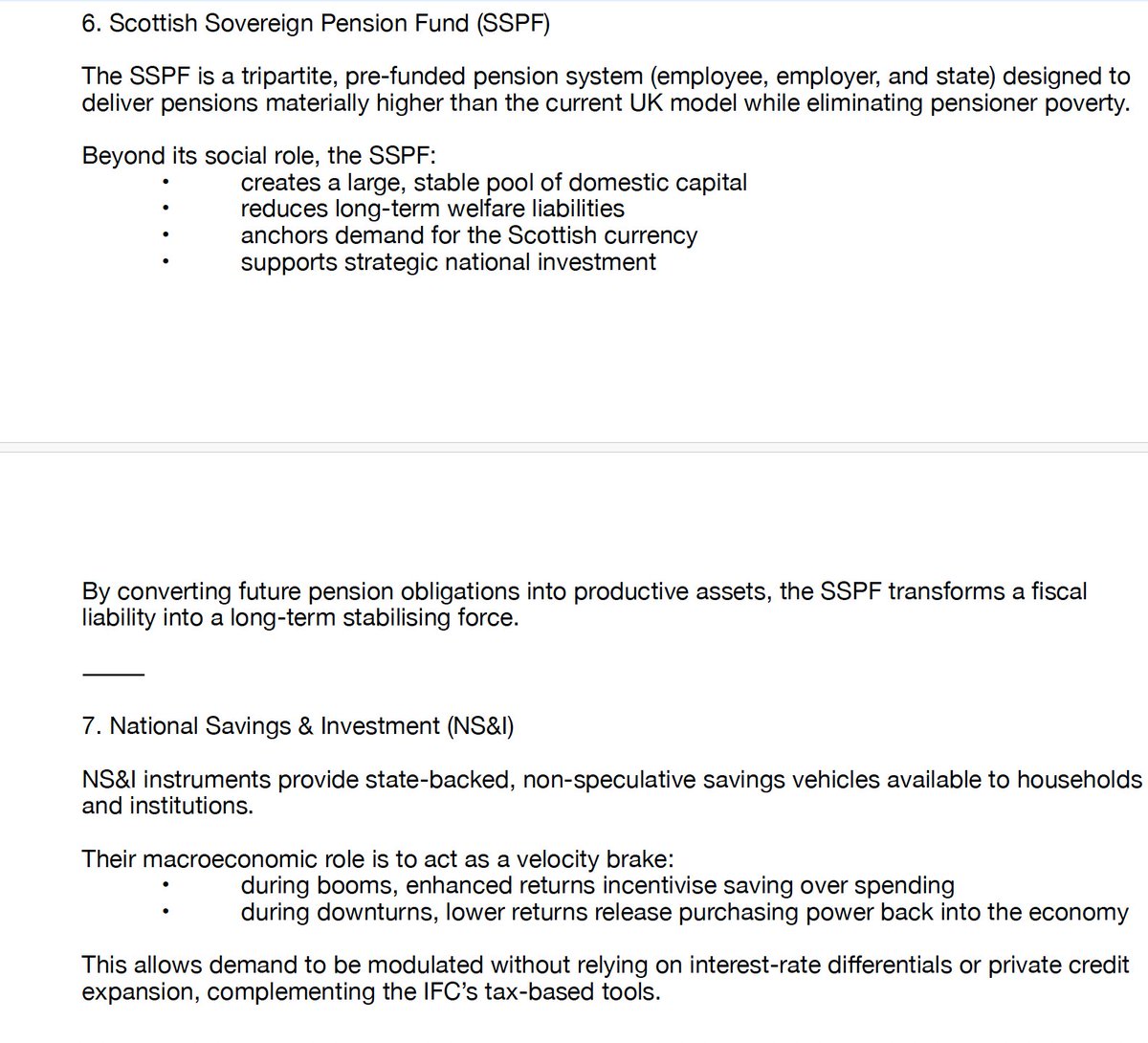 NewnhamTony's tweet image. 1/2Danny, you’re demanding an inventory of the contents before you’ve appraised the structural integrity of the building. The #IFC is the architecture; the #ESS &amp;amp; #SSPF are the foundations. A sovereign mission is evaluated on its logic, not a pre-independence shopping list. 🏴󠁧󠁢󠁳󠁣󠁴󠁿⚖️