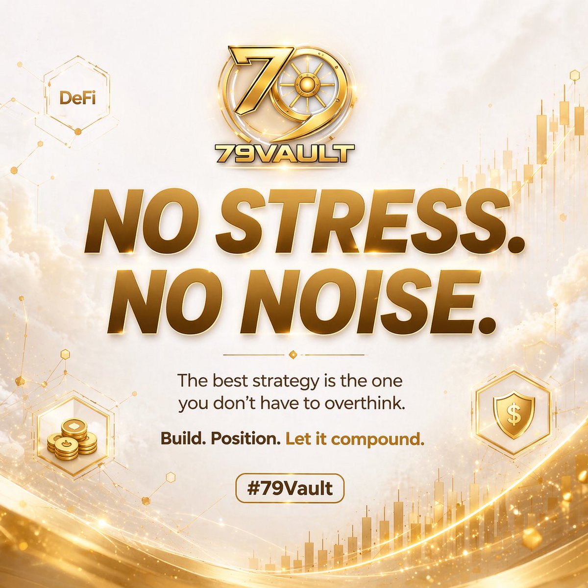 You don’t feel DeFi when it’s done right.

No stress. No noise.
Just quiet accumulation.