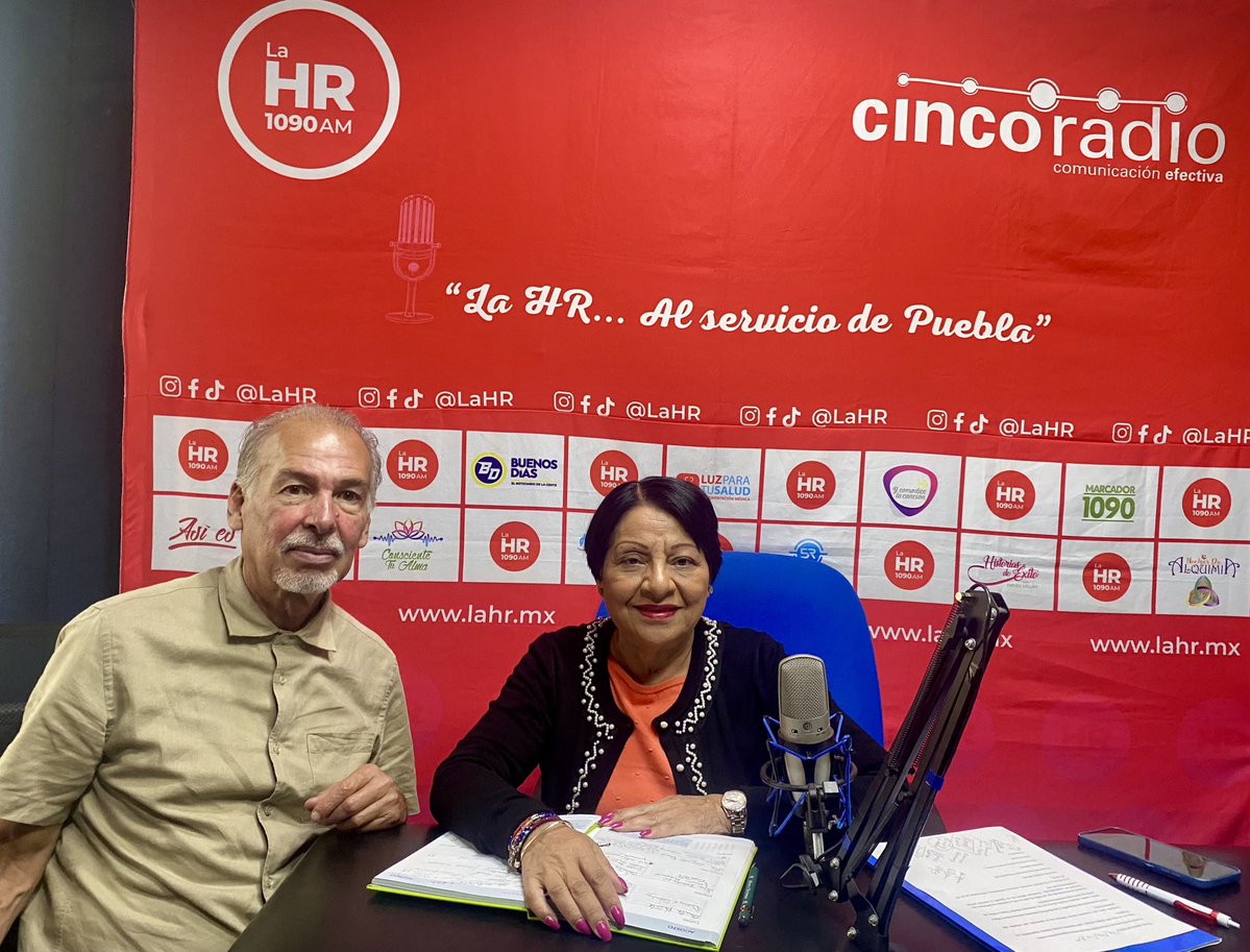 cinco_mujeres's tweet image. Hoy en #CincoMujeresRadio vamos a platicar con el Mtro. Alfonso Aguirre Sandoval, sexólogo.

Les invitamos a sintonizar #LaHR 1090 AM o lahr.mx en punto de las 15:00 horas.