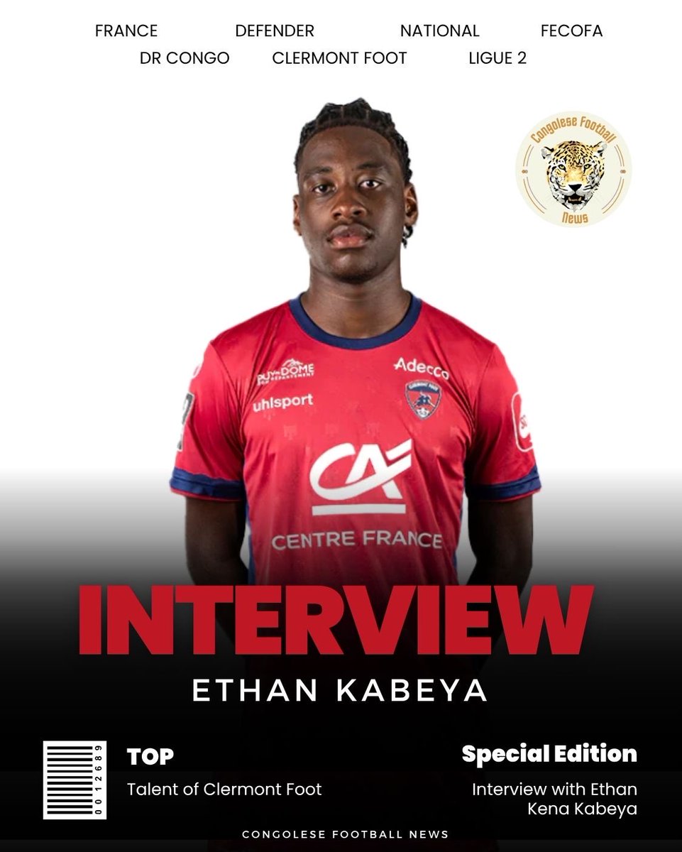 CongoleseFNews's tweet image. ⚠️ Interview !

🎙️Ethan Kena Kabeya (2006) 🇫🇷🇨🇩 : 

🗣️: « Tout d’abord, je n’ai jamais été contacté par la Fédération mais représenter le Congo 🇨🇩, c’est un objectif que je me fixe. » ⬇️

#RDC #Congo #FECOFA #CF63