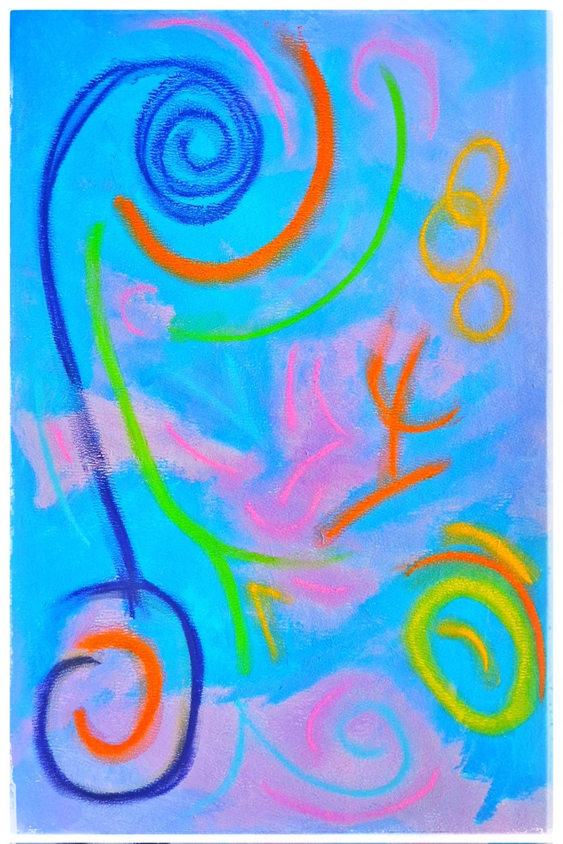 sodelafo's tweet image. Count slowly backwards from infinity. 
#abstractart #artismedicine