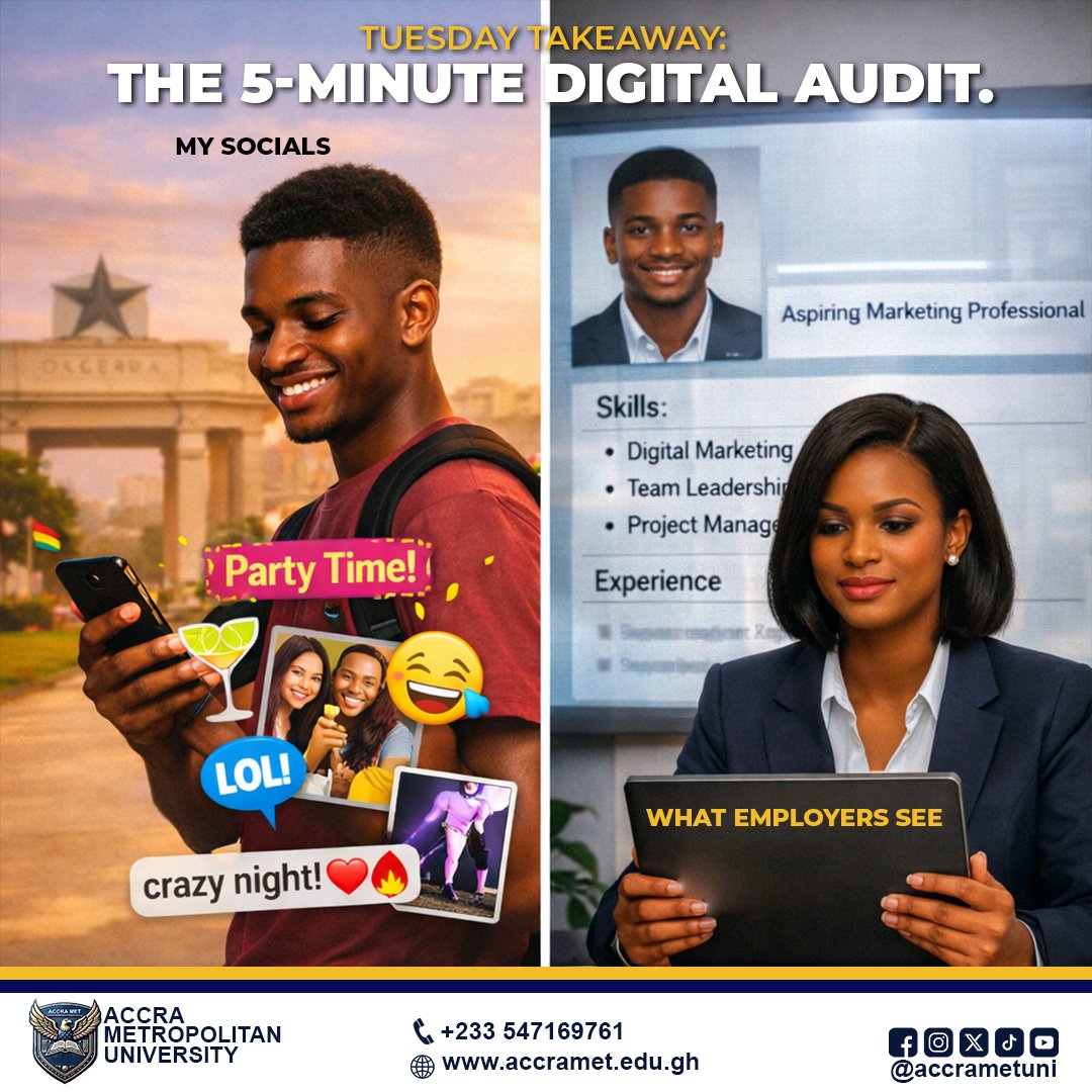 Accra Metropolitan University tweet media