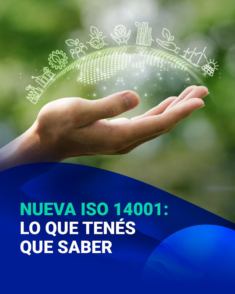 IRAMoficial's tweet photo. ¡La nueva edición de la ISO 14001 ya está disponible! Conocé los principales cambios que trae esta norma sobre sistemas de gestión ambiental y cómo pueden impactar en tu organización.

#NormasISO #Ambiente #ConstruimosConfianza https://t.co/czyLL00esU