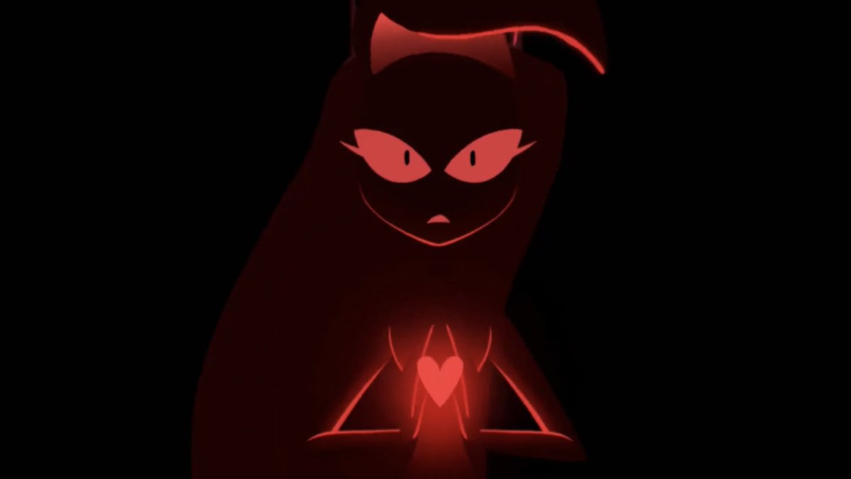 GwenTDQueen's tweet image. She’s Such An Angel 😇❤️🤍🖤🌈🪽 #CharlieMorningstar #HazbinHotel