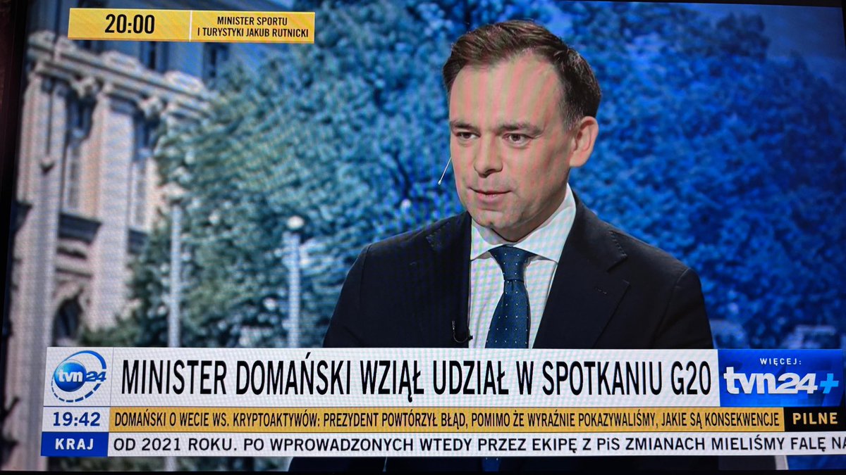 MRiTGOVPL's tweet image. 💬 Minister @Domanski_Andrz w @tvn24: Miałem zaszczyt reprezentować Polskę na spotkaniu grupy #G20. To sukces wszystkich Polaków – przedsiębiorców i pracowników – którzy przez prawie 4 dekady polskiej transformacji gospodarczej ciężko pracowali na nasz ogromny sukces gospodarczy.