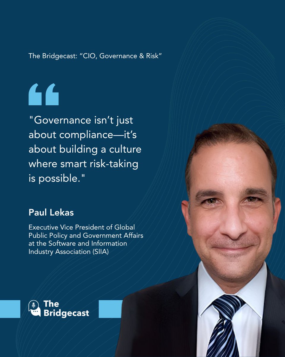 CSGCarrierSol's tweet image. How do you strike the right balance between oversight and agility? The Bridgecast episode “CIO, Governance &amp;amp; Risk” shares actionable ideas for IT leaders looking to move their organizations forward.
#Governance #ITLeadership