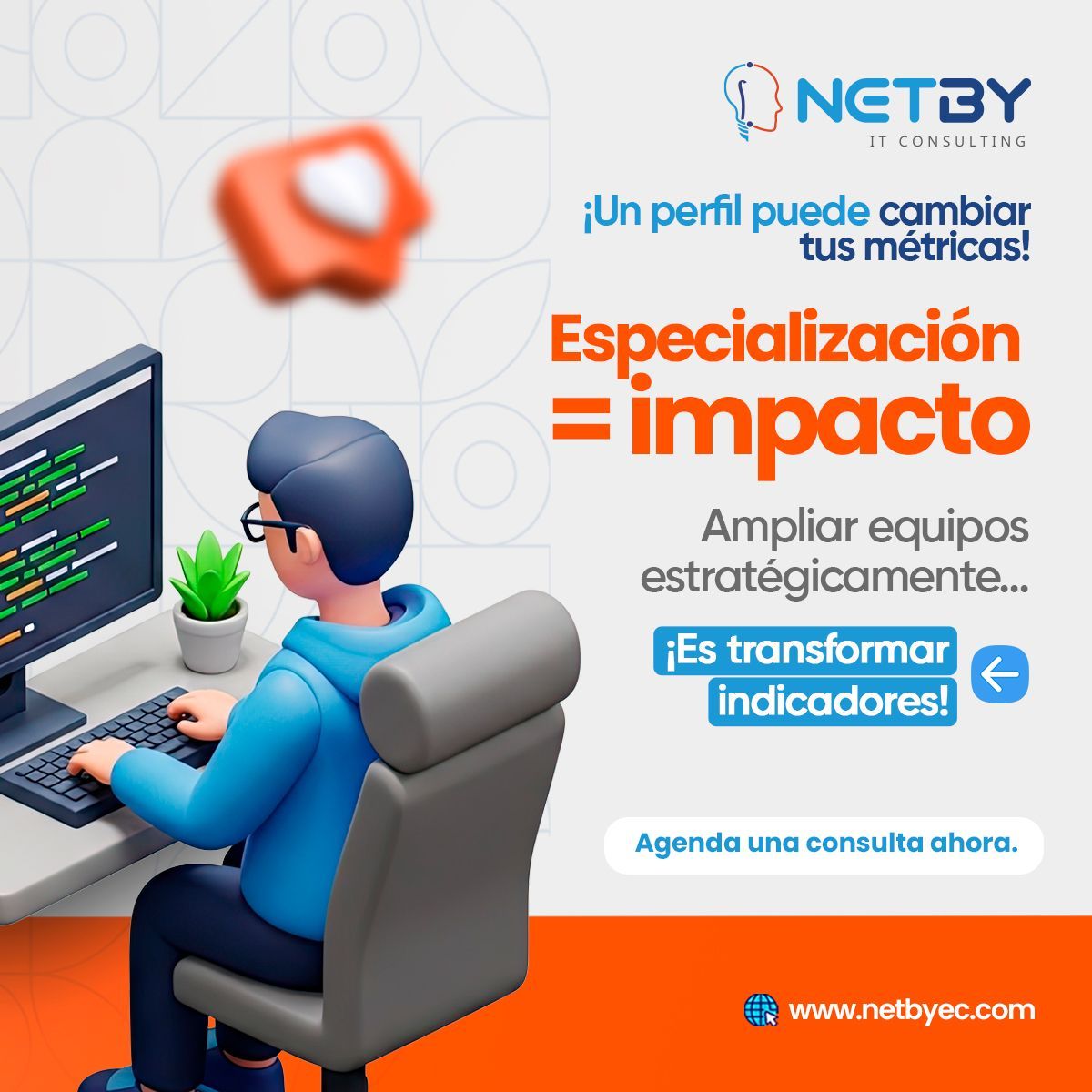 Netbyec's tweet image. 👉 Por eso mantenerse activo no es opcional.
👉 ¿Buscas talento que genere impacto real? Conversemos.
netbyec.com/contactanos

#NetbyEC #StaffAugmentation #CTO #EquiposTI #MétricasTI #TalentoTI #TecnologiaEcuador #ITLeadership #ProyectosTI #Netby #EscalabilidadTI #DesarrolloTI