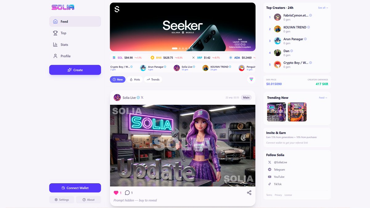 Solia.Live tweet media