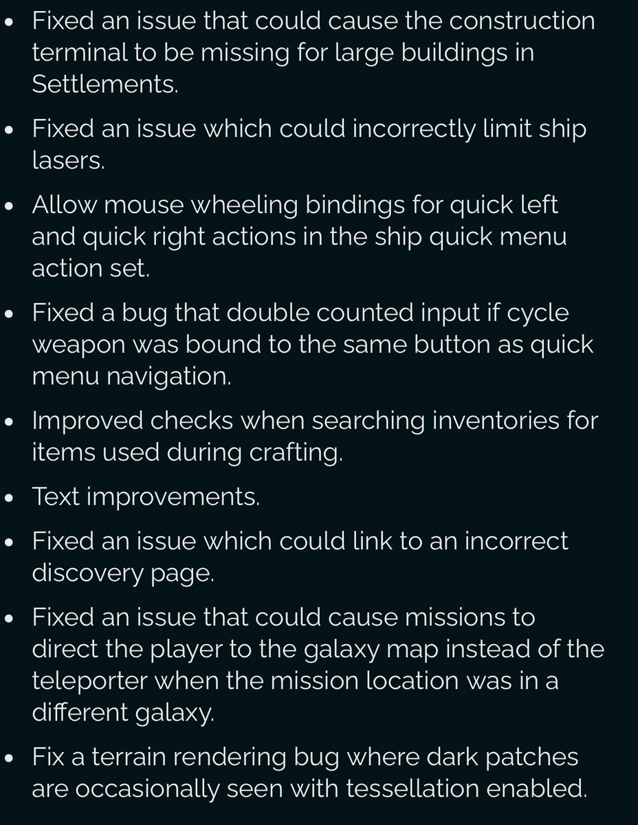 NoMansSky's tweet image. Hotfix 6.34 is releasing now with lots of fixes and improvements 🙏

nomanssky.com/2026/04/xeno-a…