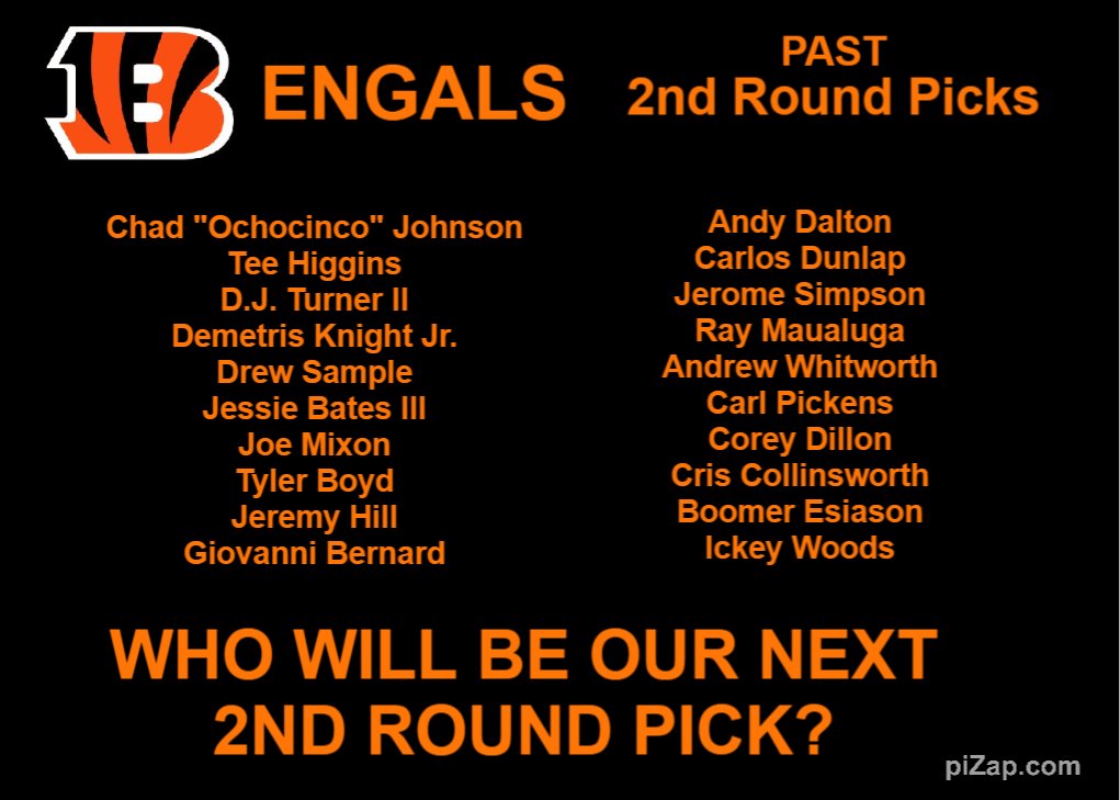 Jennife45487237's tweet image. Who will join these guys as the #Bengals 2nd Round Pick? @Bengals #RuleTheJungle #WhoDey