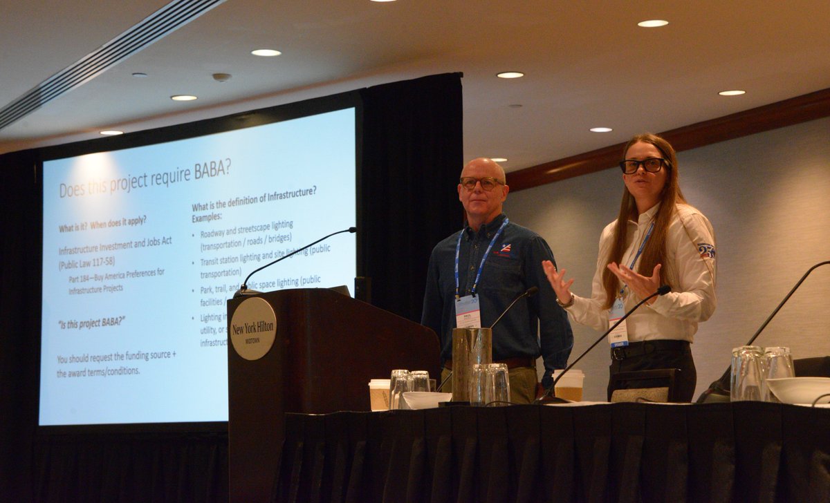 USOutdoorLtg's tweet photo. U.S. Outdoor Lighting is incredibly grateful to all of our partners and supporters who stopped by our booth at @LEDucationNYC and joined the BABA, BAA, and Tariffs presentation given by Paul Kennedy and Veena Cagle. 

Explore more here: https://t.co/3IeaAnOSOK https://t.co/yxhIjwLn5O