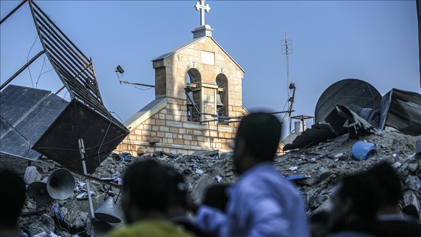 MarioNawfal's tweet photo. 🇮🇱 Anti-Christian attacks in Israeli-controlled territories jumped 63% in 2025.

83% of those attacks happened in East Jerusalem alone.

The targets: a Christian minority caught between state policies and far-right vigilante groups operating with apparent impunity.

Israel has long positioned itself as the only safe haven for minorities in the Middle East.

That argument becomes very hard to make when Christians in East Jerusalem are afraid to practice their faith.

Source: AA