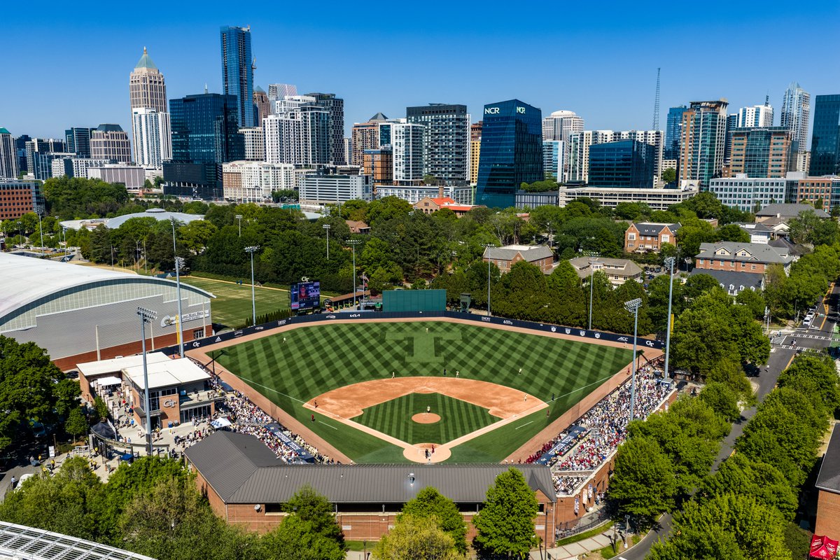 GTAthletics's tweet image. 💥 𝗔𝗖𝗧𝗜𝗢𝗡-𝗣𝗔𝗖𝗞𝗘𝗗 𝗪𝗘𝗘𝗞 𝗙𝗢𝗥 #𝟯 @GTBaseball 💥

Spring Baseball Classic matchup
🗓️ Today
🆚 #5 UgA
🎫 buzz.gt/TixCOFH26

𝘽𝙖𝙘𝙠 𝙤𝙣 𝙏𝙝𝙚 𝙁𝙡𝙖𝙩𝙨 𝙖𝙡𝙡 𝙬𝙚𝙚𝙠𝙚𝙣𝙙
🗓️ Friday-Sunday
🆚 Wake Forest
🎫 buzz.gt/BASG26

#StingEm 🐝