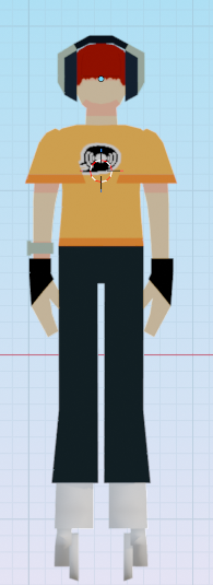 making Jet that has the Radio 
#sega #jetsetradio #lowpoly