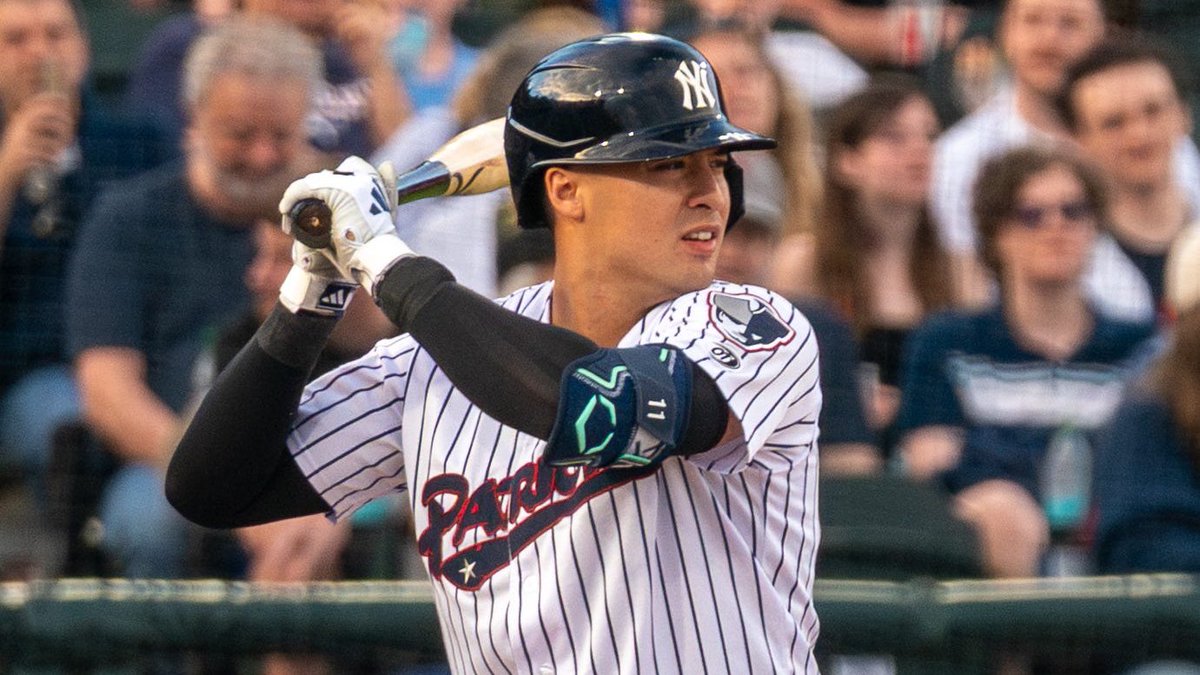 FiresideYankees's tweet image. Anthony Volpe continues his rehab assignment in AAA Scranton Wilkes-Barre. Volpe had a solid four games with AA Somerset.

🔹4-11 (.364 BA)
🔹.417 OBP
🔹3 SO / 1 BB
🔹8 TC / 0 E

#Yankees #RepBX