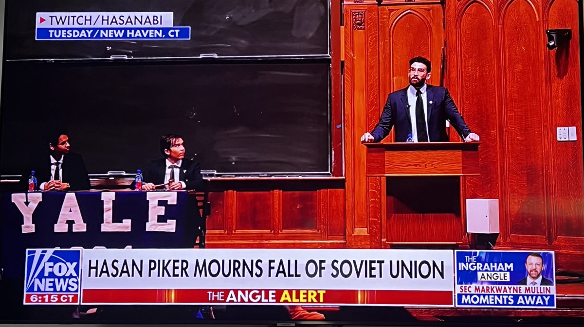 PajaritoAzul76's tweet image. This should NOT be happening in America, much less our educational institutions. They are indoctrinating our children to HATE AMERICA. Democrats support this. Look who's with him. #Yale #HasanPiker #IlhanOmar