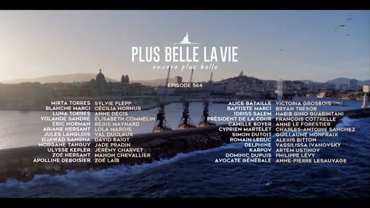 • Plus Belle La Vie • tweet media