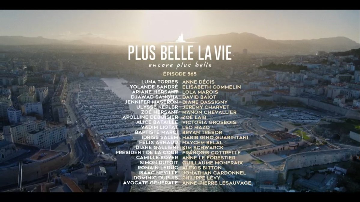 • Plus Belle La Vie • tweet media