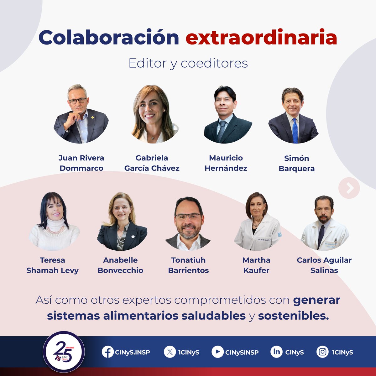 📘✨ ¡YA ESTÁ DISPONIBLE! ✨📘

La obesidad en México
Un libro imprescindible para entender uno de los mayores desafíos de salud pública en nuestro país.

🔎 Más de 115 autoras y autores
🏛️ Más de 30 instituciones nacionales e internacionales
🤝 Un esfuerzo colectivo

Este libro: