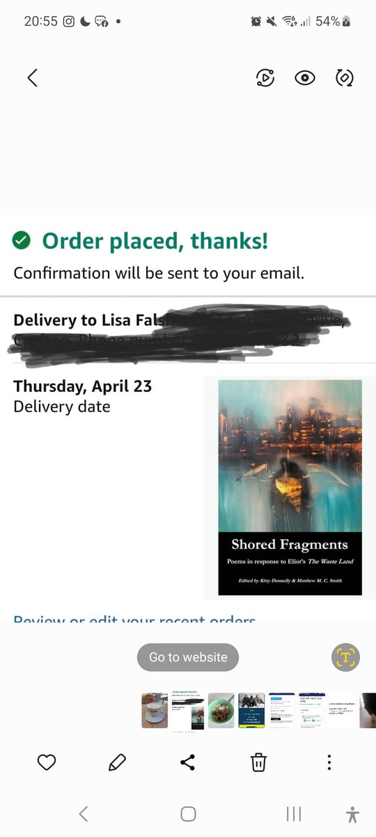 LisaFal's tweet photo. I've ordered mine! Can't wait! This is sure to be a superb anthology from @blackboughpoems 
@MatthewMCSmith https://t.co/KPZdlpJzPi
