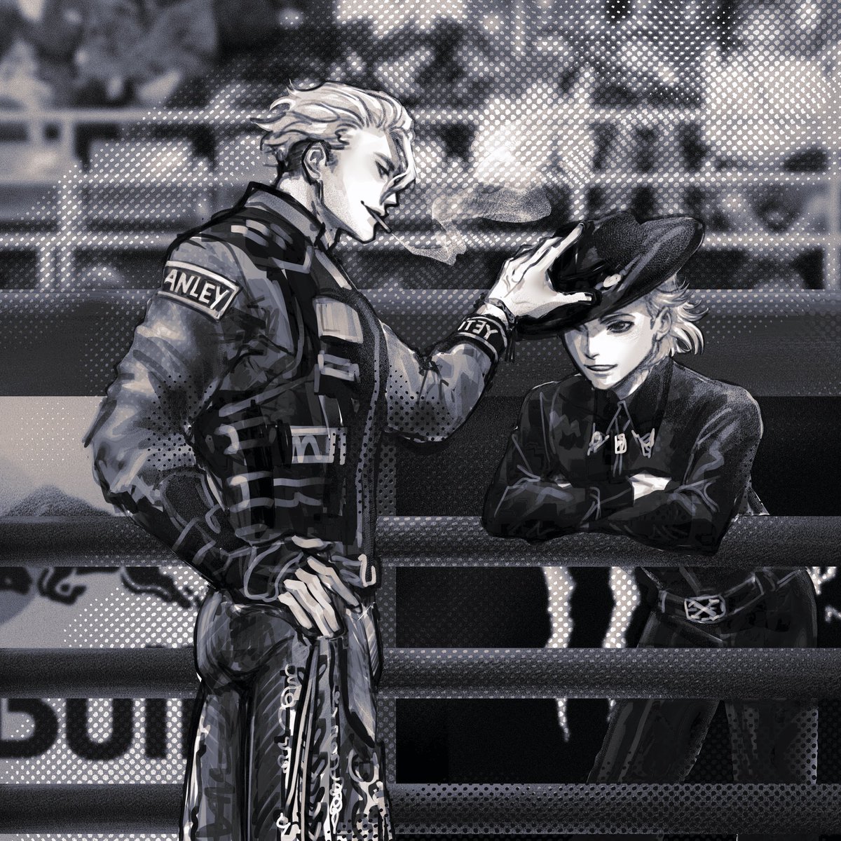 🚬✖️Rodeo 

“Hey city boy, Wish me luck will ya”