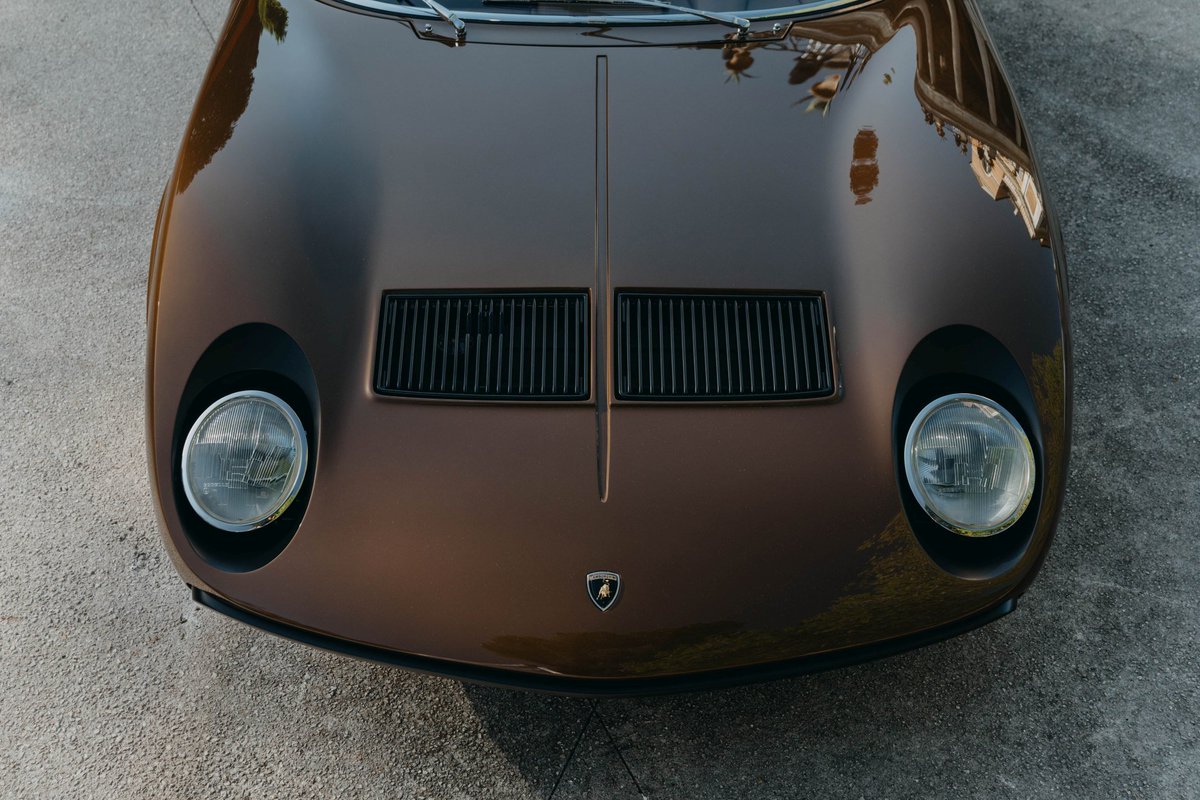 1972 Lamborghini Miura SV Polo Storico Restoration