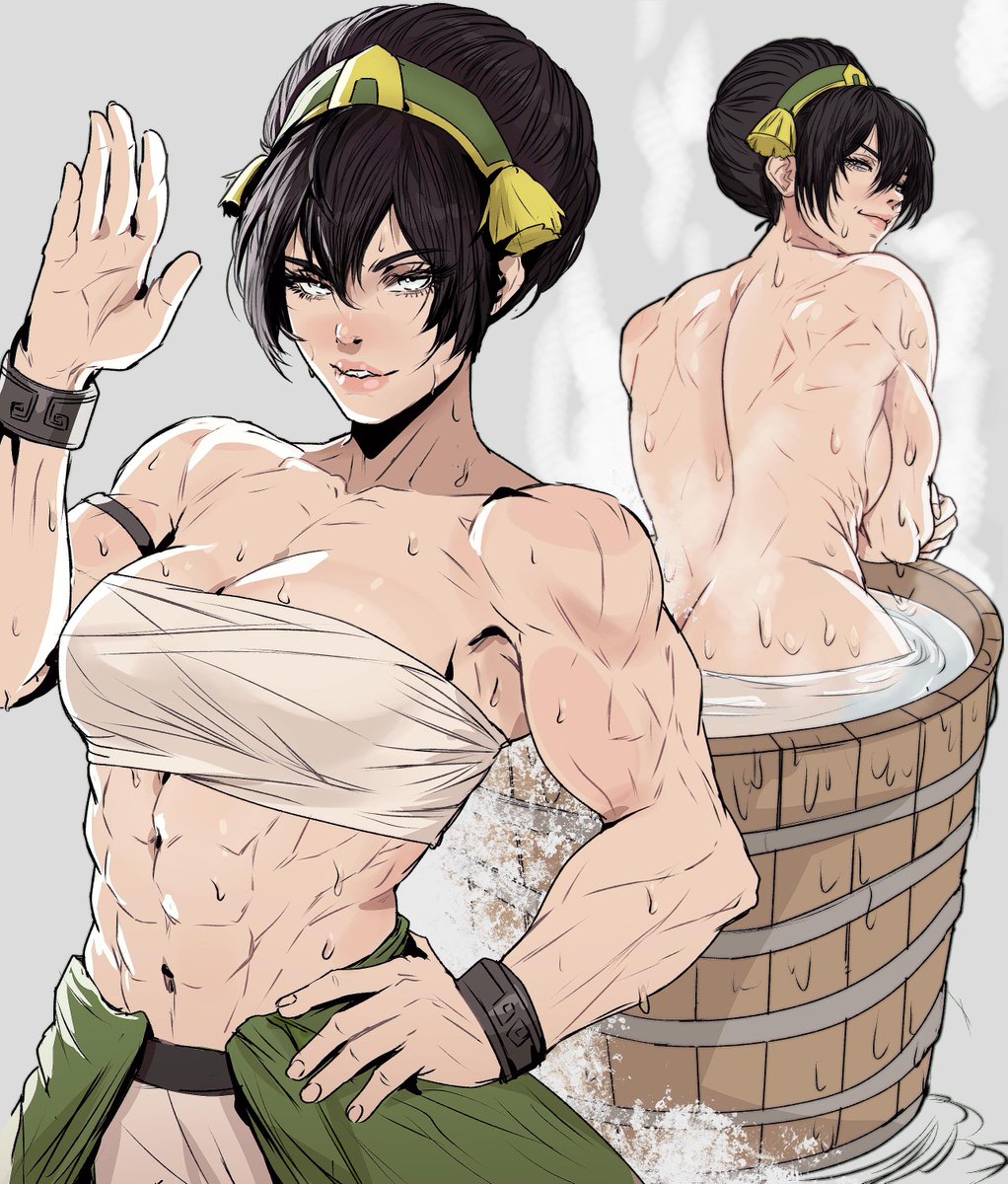 wanted to draw Toph in my style