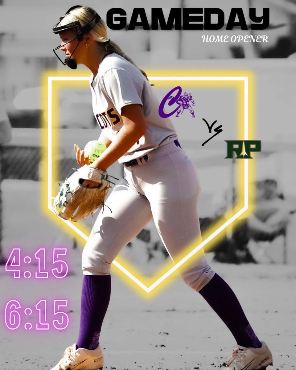 AddisonVeldt's tweet photo. Home opener today against Reeths Puffer!! https://t.co/NFxXh4UOCK
