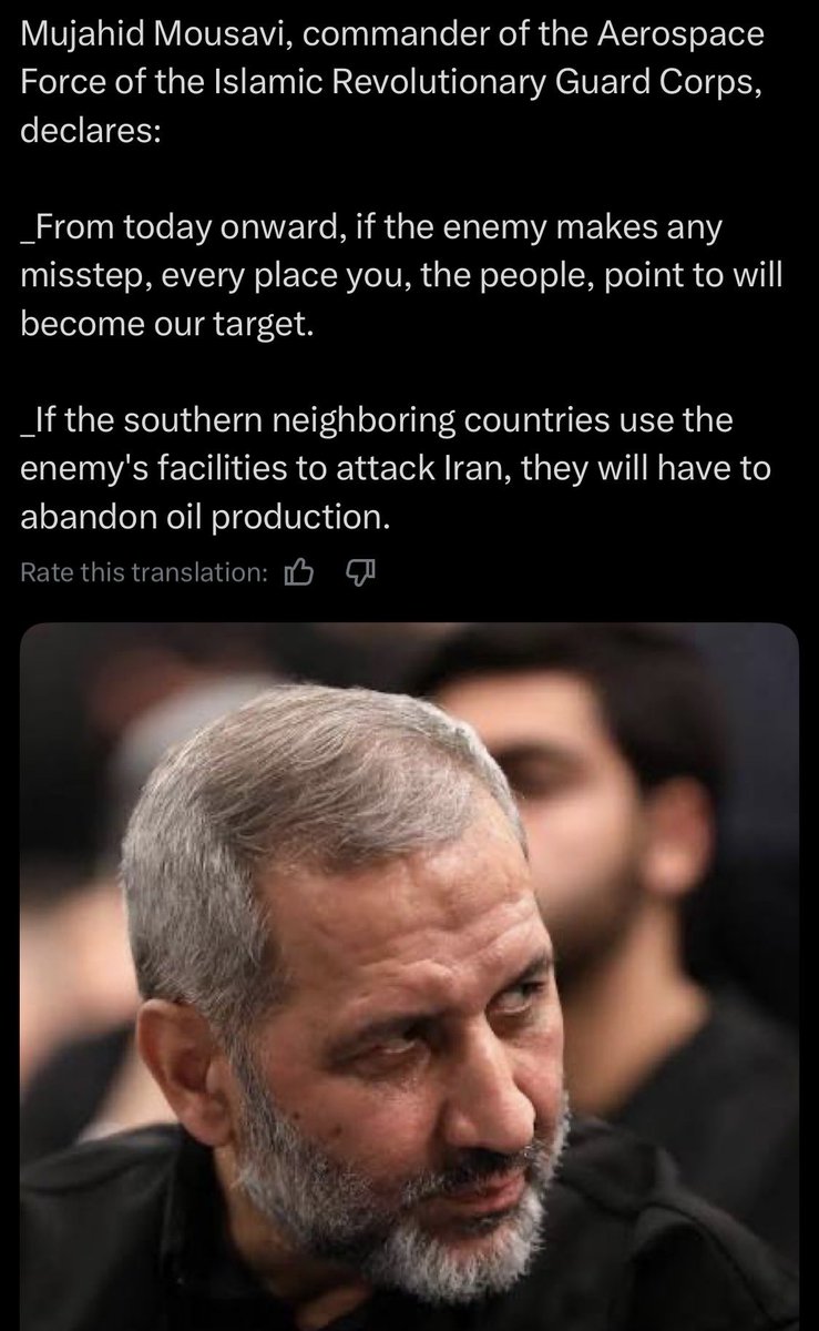 hackerresistans's tweet photo. @MOSSADil Iran started for war 😬 https://t.co/bNawfJH03A