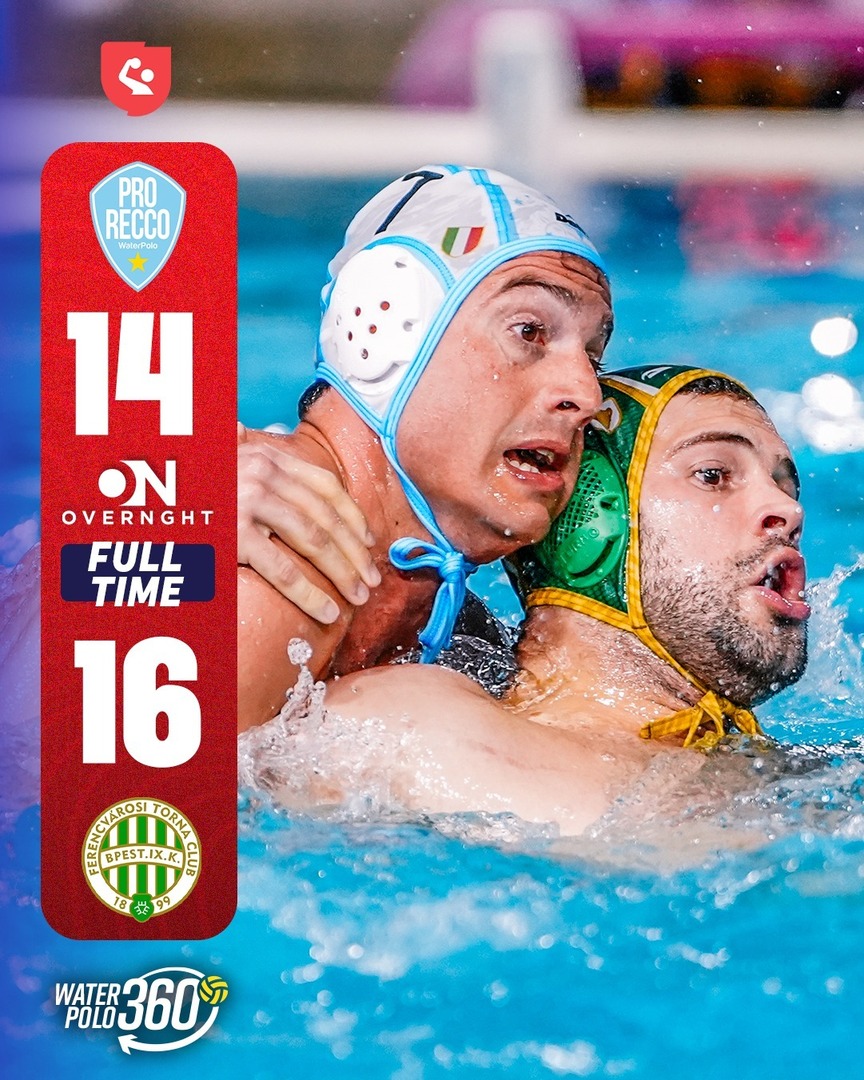 FTC-Telekom Ferencváros get their revenge on Pro Recco after that Champions League defeat — handing the Italians their first loss of the season 🔥

Watch it back now on Overnght 📺