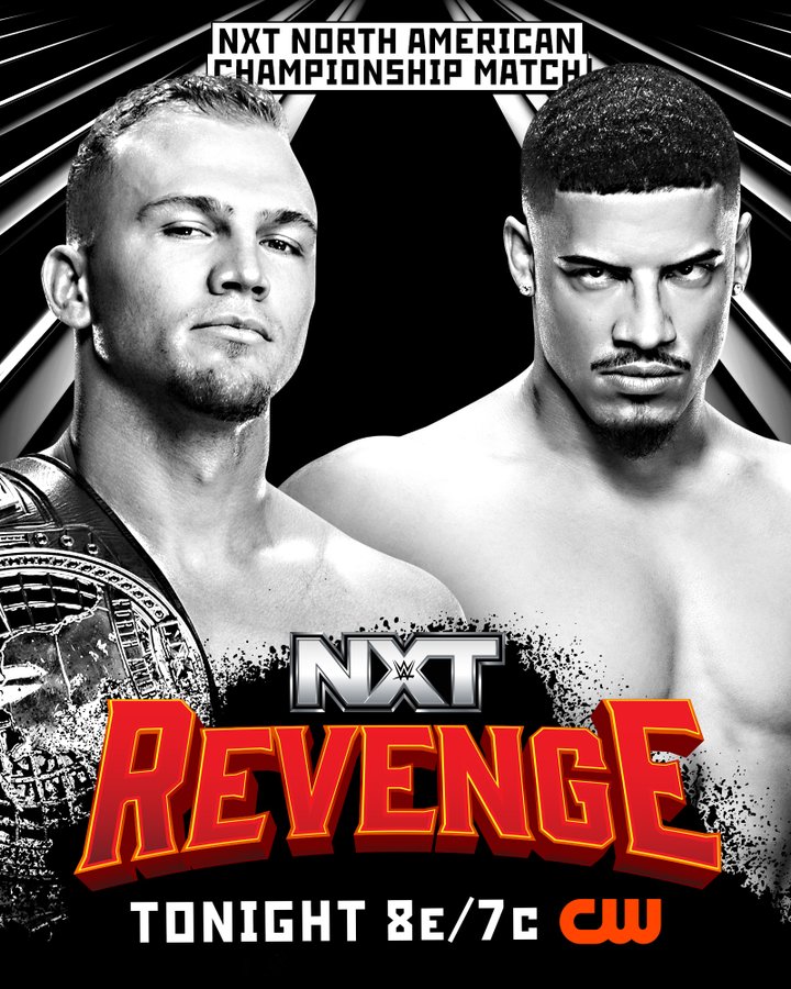 Fightful's tweet image. Advertised for #WWENXT 

- NXT Women’s North American Championship — Casket Match: Tatum Paxley (c) vs. Blake Monroe
- Vacant WWE Men’s Speed Championship: E.K. Prosper vs. Lexis King
- Keanu Carver vs. Joe Hendry
- Last Woman Standing Match: Sol Ruca vs. ZARIA
- NXT North