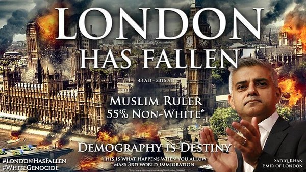 w0tn0t2201's tweet photo. @MilesLJones @SadiqKhan @Daily_Express Time this low-life racist Pakistani Muslim scum @MayorofLondon is booted out
#LondonHasFallen https://t.co/9jKNcW70m8