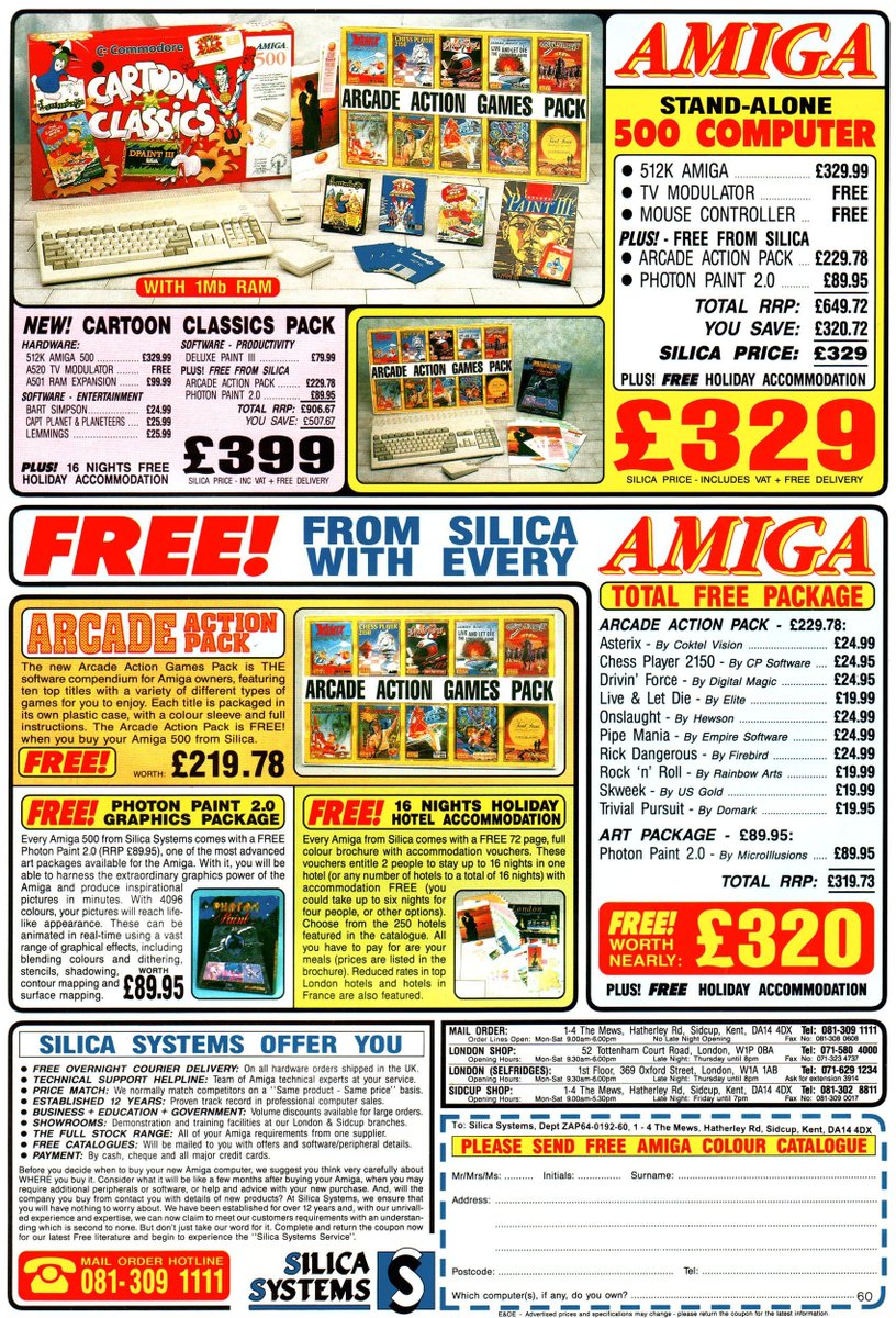 gamesyouloved's tweet image. Did you ever buy your games and computer from here?

Relive your youth and the nostalgia of the AMIGA
kickstarter.com/projects/graci…  

Amiga: Classic Game Insights Vol 2
NEW - A series of short films that explores a range of iconic Amiga games. 

#amiga #retrogaming