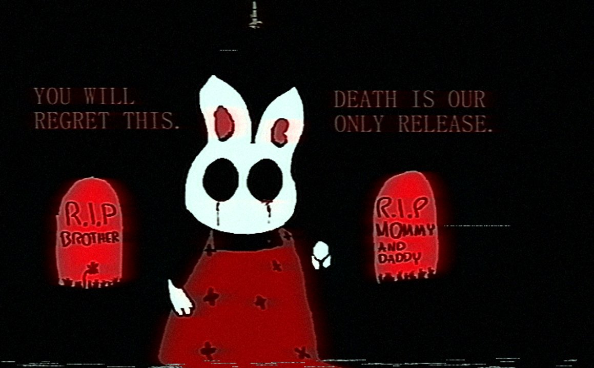 Neostuffslmao's tweet image. Da spooky lost episode

On light of me discovering the new cool retake of 0004 i  decided to do a lil drawing of the original

go check out the retake it is cool as hell, the creators look equally awesome too

#maxandruby #maxandruby0004

i also vhsfied it cuz why not