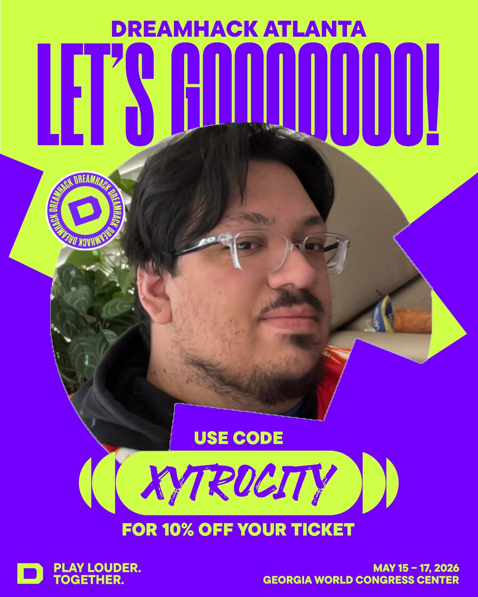 Isaac | Xytrocity @ DreamHack ATL tweet media