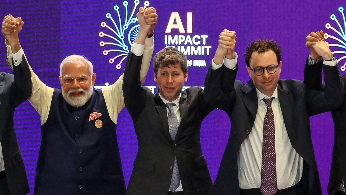 OpenAI just dropped ChatGPT Images 2.0, and the results are WILD! 🤯
The model effortlessly handles even the most unbelievable, impossible scenarios.
Case in point: Two rival AI CEOs holding hands at a summit. 🤝😂

#OpenAI #ChatGPT #AI #AIArt