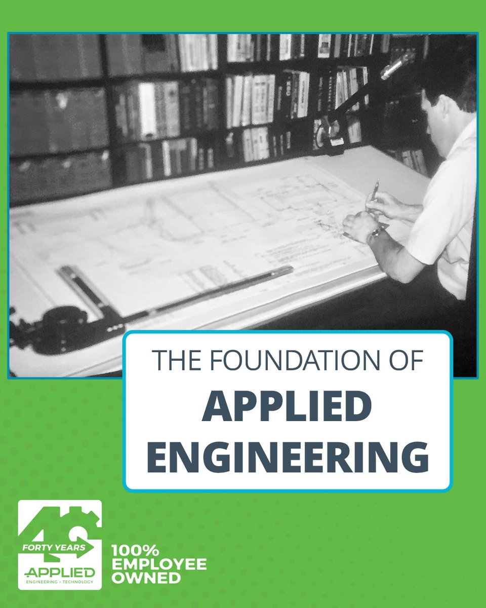 GoApplied's tweet photo. After 4 decades, and countless business changes, it can be easy to forget about the early days of a business. But those days formed the foundation for the Applied Engineering we know today.

Explore the beginning of Applied: https://t.co/zc5QA9yWqk

#40Years #AppliedEngineering https://t.co/pnHI0QRygz